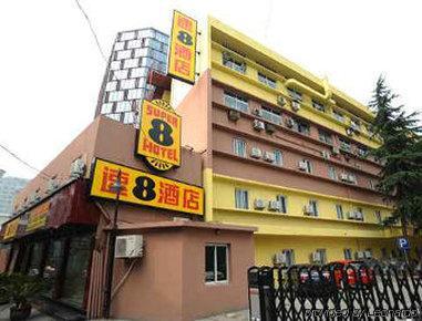 Super 8 Hotel Hangzhou Wulin Square מראה חיצוני תמונה